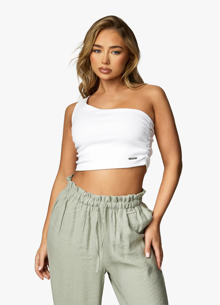 Shapetive Asymmetric Crop - White - Shapetive