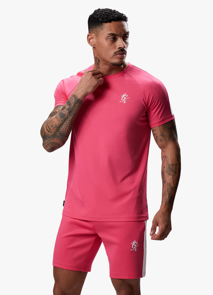 Shapetive Core Plus Poly Tee - Fuchsia - Shapetive