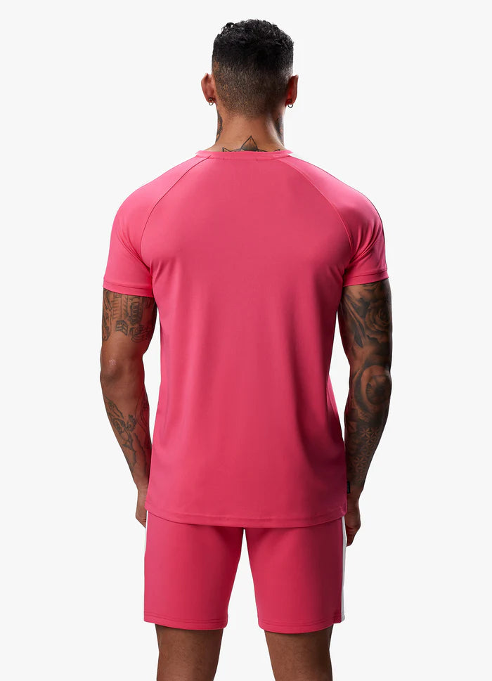 Shapetive Core Plus Poly Tee - Fuchsia - Shapetive