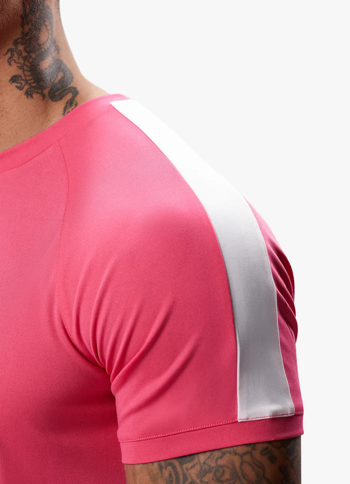 Shapetive Core Plus Poly Tee - Fuchsia - Shapetive