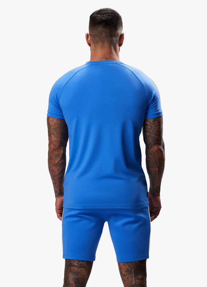 Shapetive Core Plus Poly Tee - Sonic Blue - Shapetive