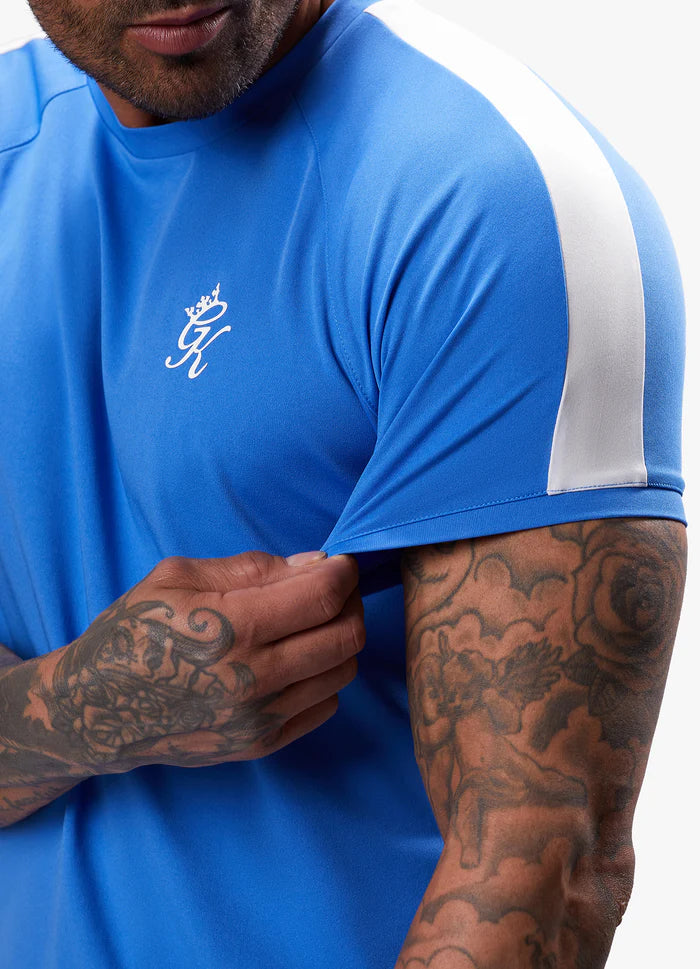 Shapetive Core Plus Poly Tee - Sonic Blue - Shapetive