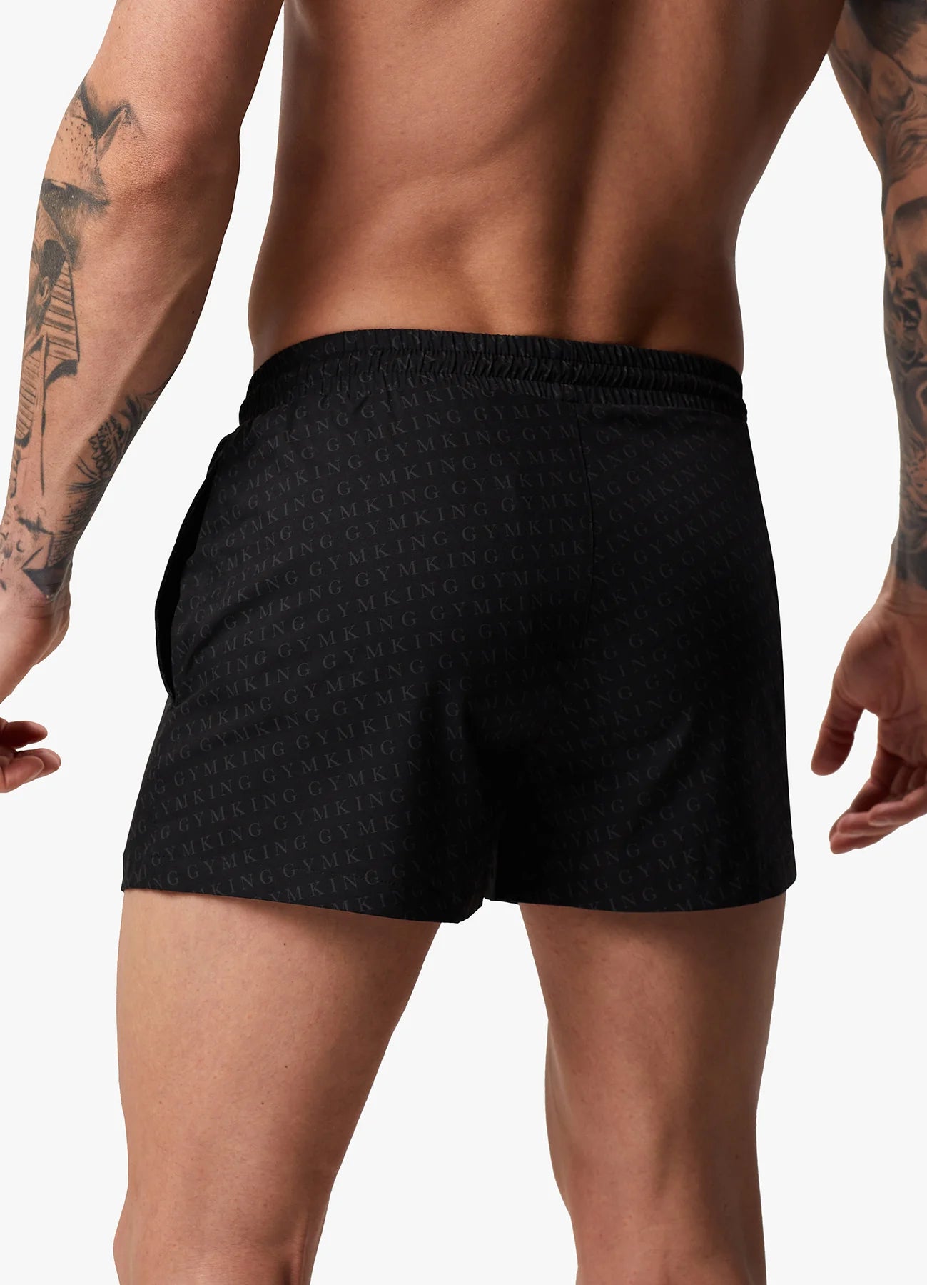 Shapetive Marina AOP Swimshort - Black AOP