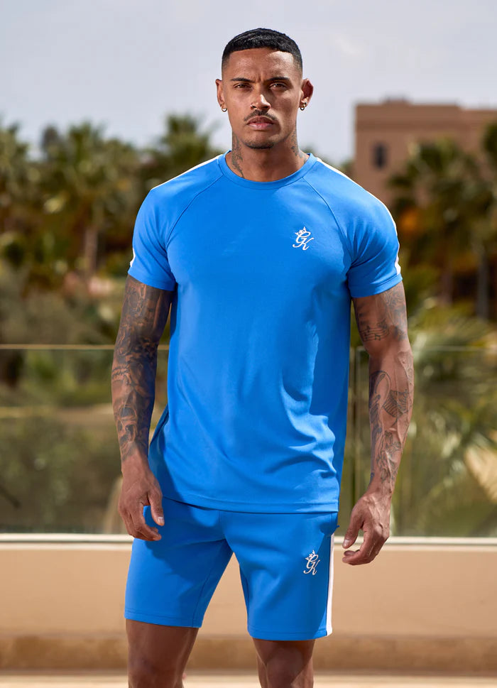 Shapetive Core Plus Poly Tee - Sonic Blue - Shapetive