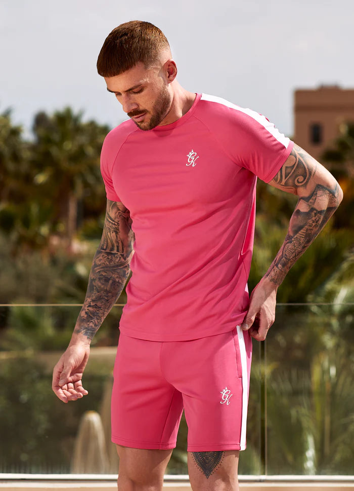 Shapetive Core Plus Poly Tee - Fuchsia - Shapetive