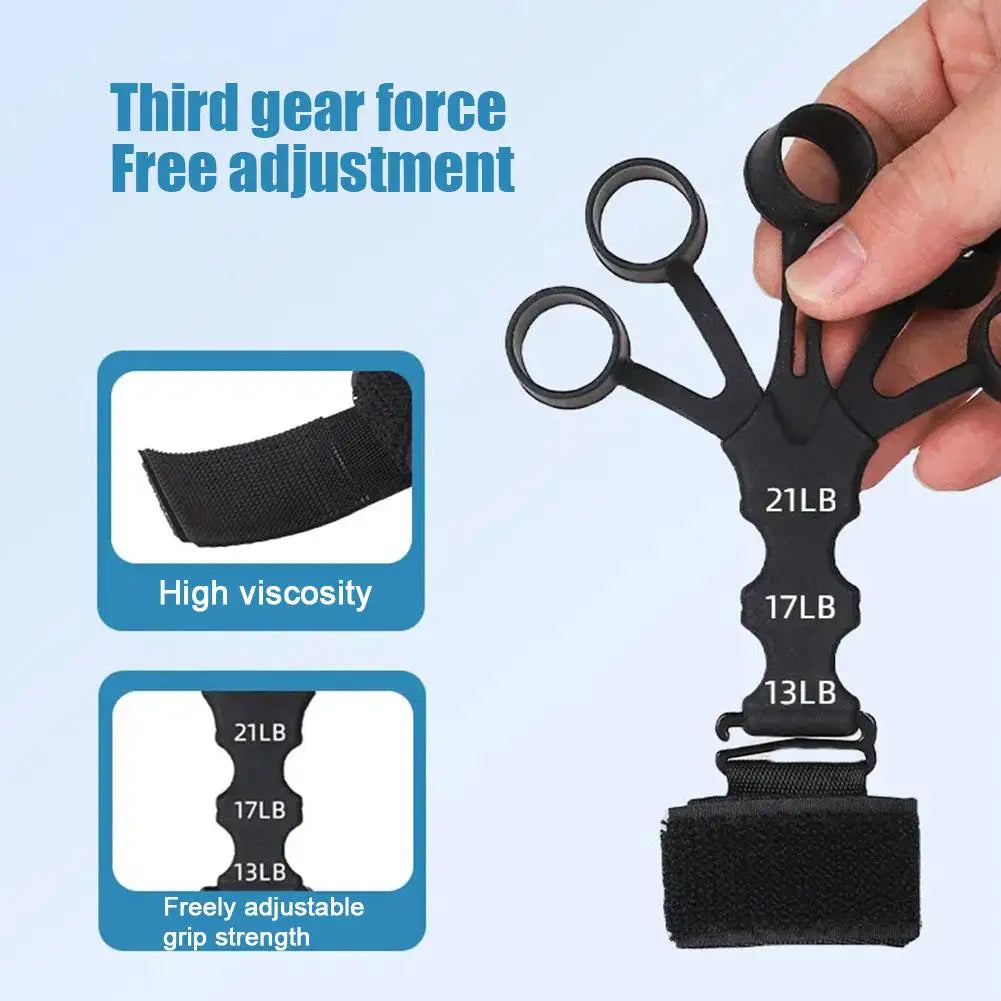 Hand Grip 5 Finger Exerciser Strength - Shapetive