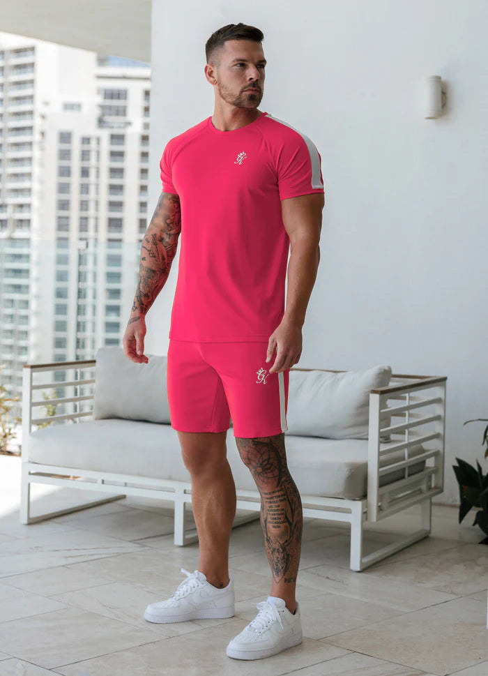 Shapetive Core Plus Poly Tee - Fuchsia - Shapetive