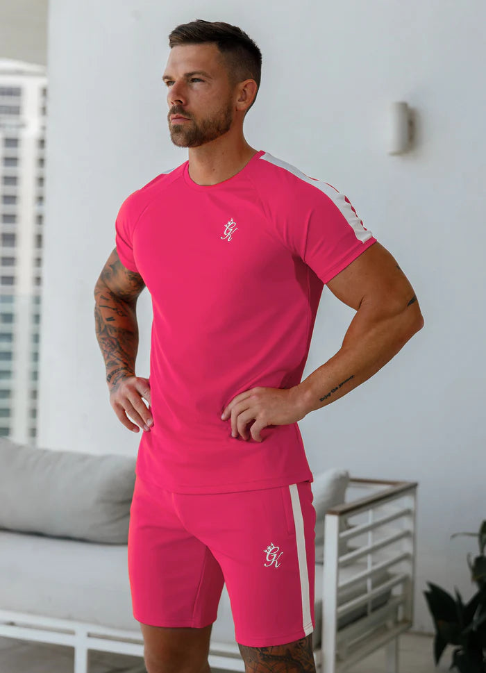 Shapetive Core Plus Poly Tee - Fuchsia - Shapetive